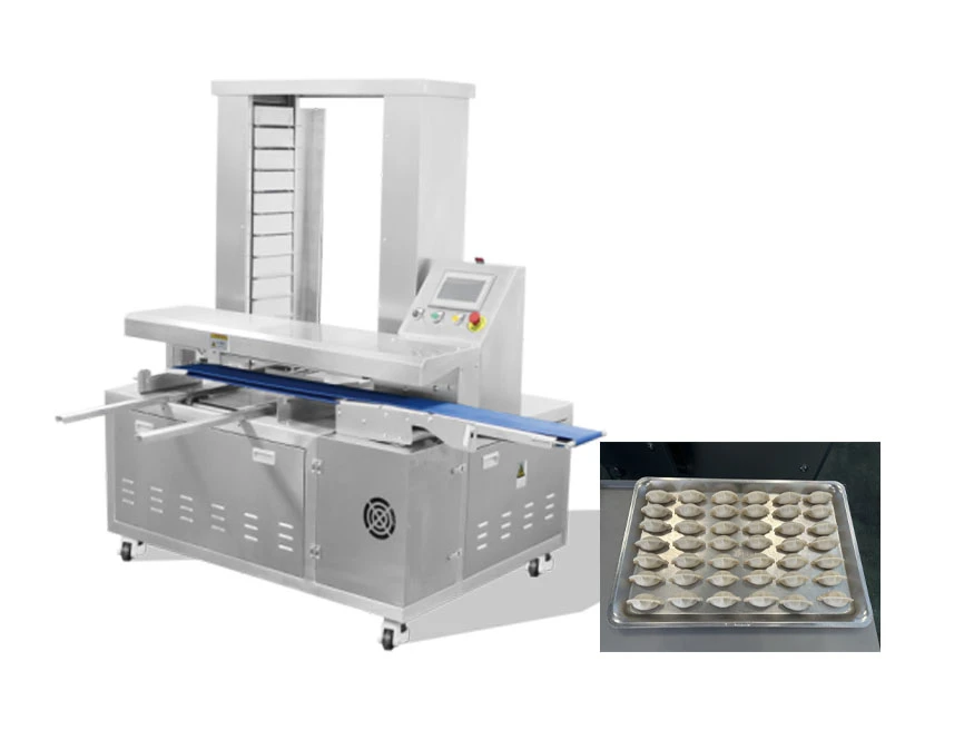 dumpling tray arrangement machine dumpling tray arrangement machine
